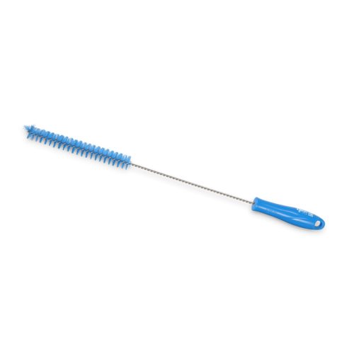 Igeax élelmiszeripari kémcső-, és üvegtisztító kefe, átmérő hossz kék 20mm, 50cm,