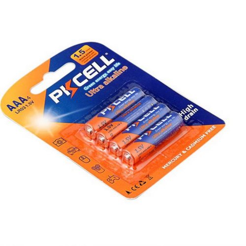 Pkcell alkaline elem aaa lr03 4darab