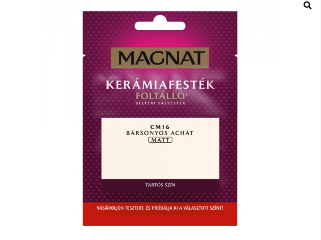 Polifarbe Magnat kerámiafesték teszter bársonyos achát cm16 30ml