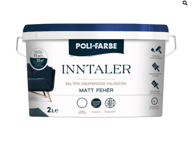 Polifarbe inntaler beltéri diszperziós falfesték 2 l