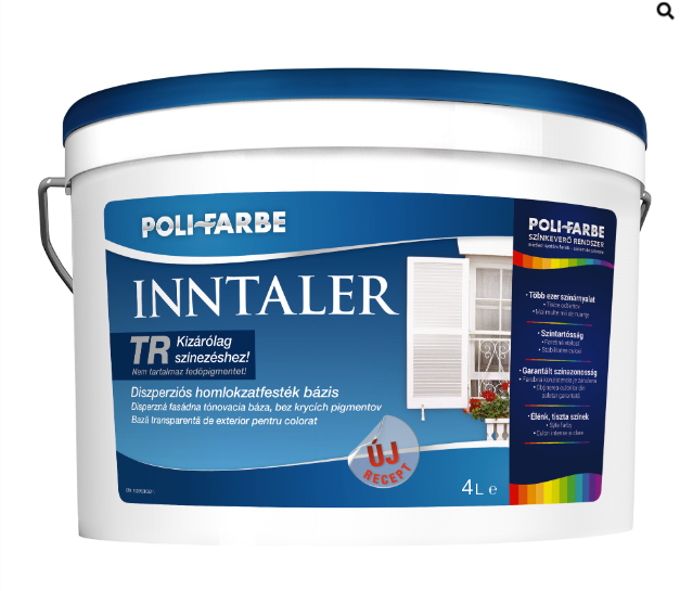 Polifarbe Inntaler diszperziós homlokzatfesték 4 l tr bázis (új recept)