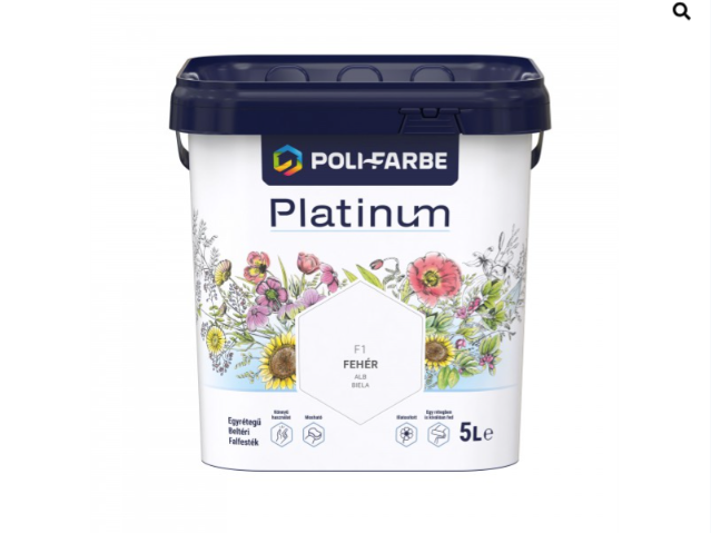 Polifarbe Platinum fehér f1 5l