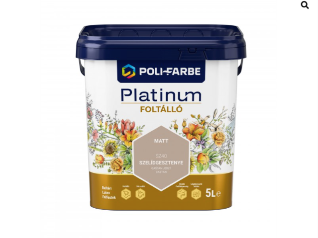 Polifarbe Platinum foltálló szelídgesztenye sz40 5l