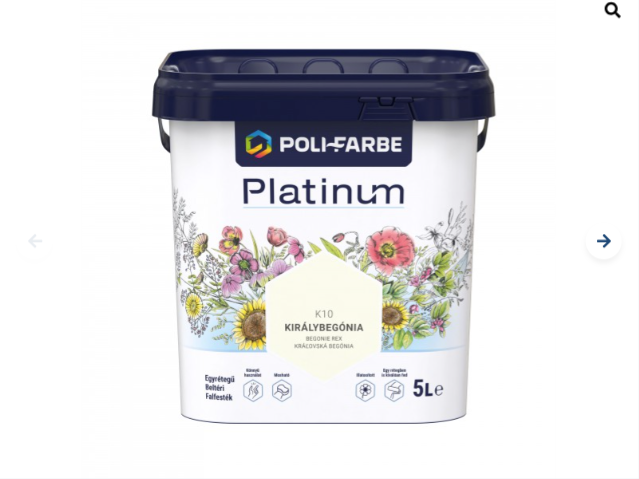 Polifarbe Platinum királybegónia k10 5l