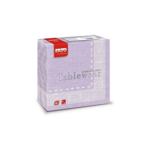 Fato airlaid szalvéta cachemire lilac-halvány lila mintás 40x40cm 50 lapos