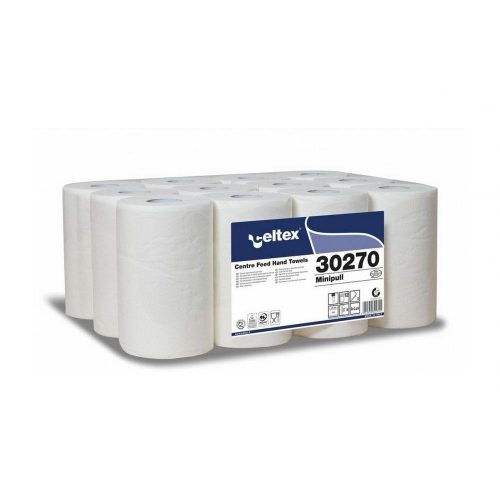 Celtex mini tekercses kéztörlő cellulóz, 2 réteg, 72m, 20x34cm, 12 tekercs/zsugor