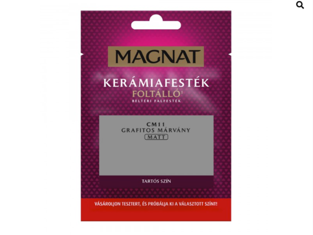 Polifarbe Magnat kerámiafesték teszter grafitos márvány cm11 30ml