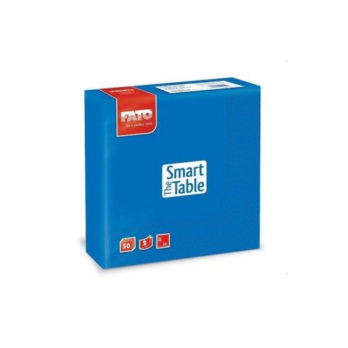 Fato szalvéta kék 33x33cm 2 rétegű 50 lap/csomag