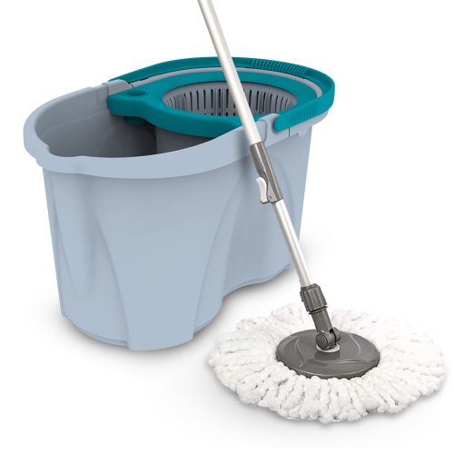 Titanik spin mop forgófejes felmosó szett (vödör nyél mop) 19 liter
