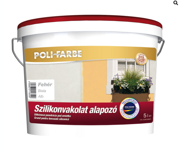 Polifarbe szilikon vak. alapozó feh. (4703sz) 5l