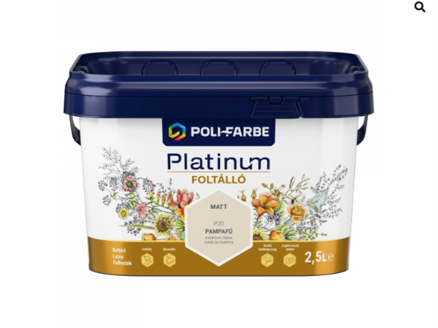 Polifarbe Platinum foltálló pampafű p20 2,5l
