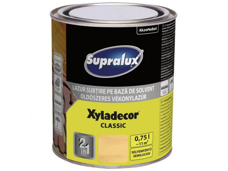 Xyladecor Classic (Supralux) színtelen 0,75 lit