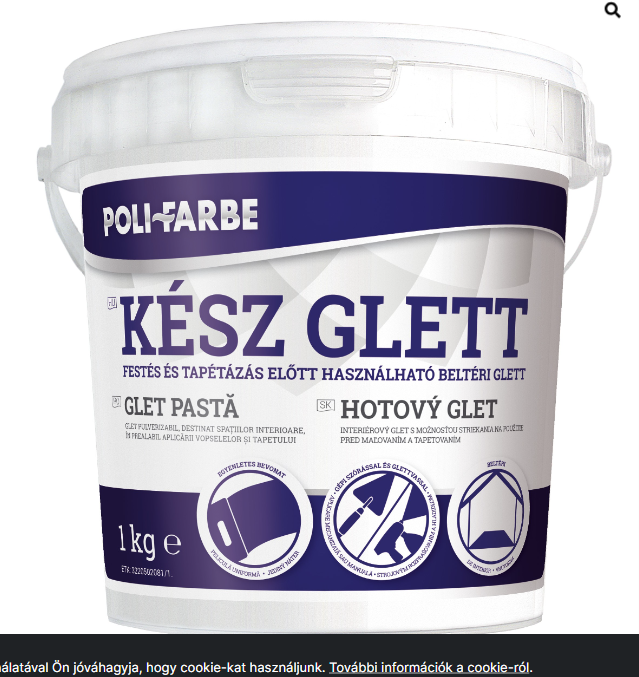 Polifarbe kész glett 1 kg