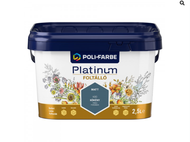 Polifarbe Platinum foltálló kökény k80 2,5l