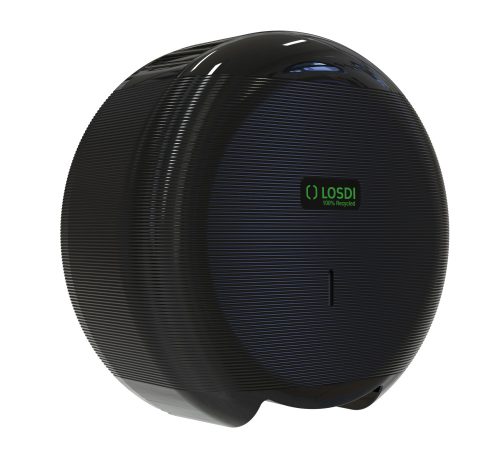 Losdi eco lux line mini toalettpapír adagoló fekete