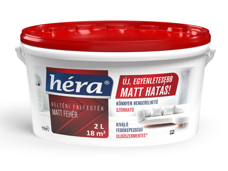 Héra beltéri falfesték 2 L