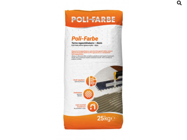 Polifarbe termo ragasztóhabarcs bázis (383) 25kg (42 db / raklap)