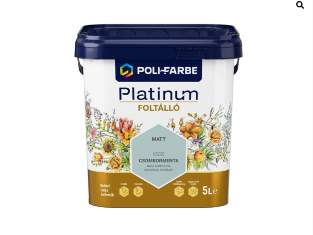 Polifarbe Platinum foltálló csombormenta cs20 5l