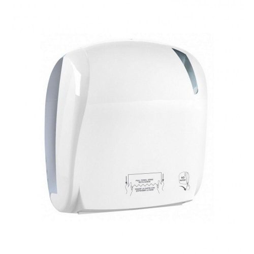 Mar plast linea skin autocut kéztörlő adagoló fehér/átlátszó