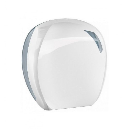 Mar plast linea skin toalettpapír adagoló fehér/átlátszó 24 cm