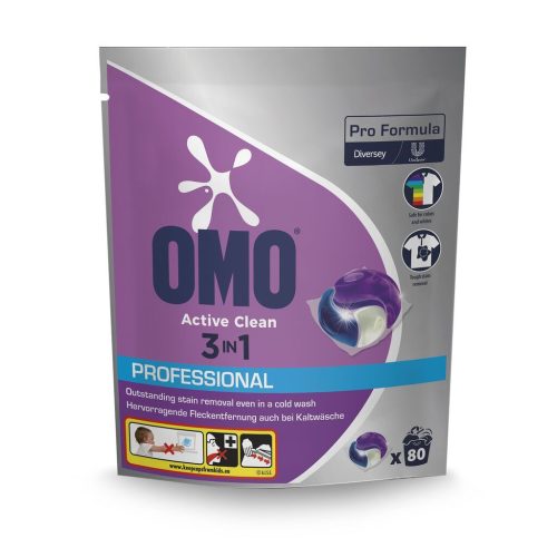 Omo pro formula active clean kapszula 3in1 80 db-os