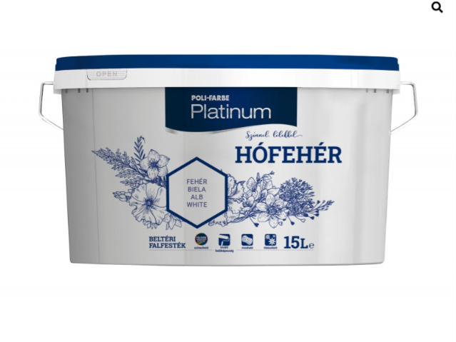 Polifarbe Platinum hófehér 15l