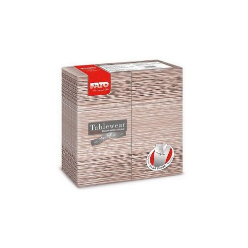 Fato airlaid szalvéta quick pocket millerighe cappuccino 40x40cm 40 lapos