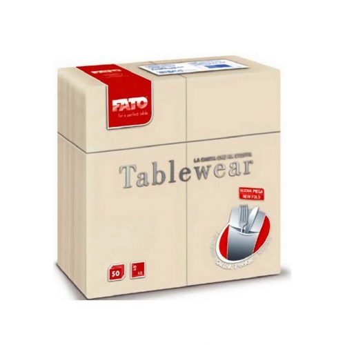 Fato airlaid szalvéta quick pocket ivory 40x40cm 50 lapos