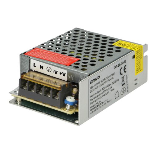Orno led tápegység fémházas 12v/5a 60w ip20