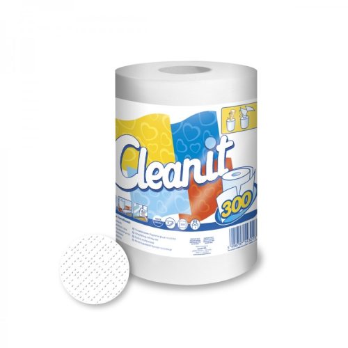 Lucart cleanit papírtörlő cellulóz 300 lapos 2 rétegű 63m