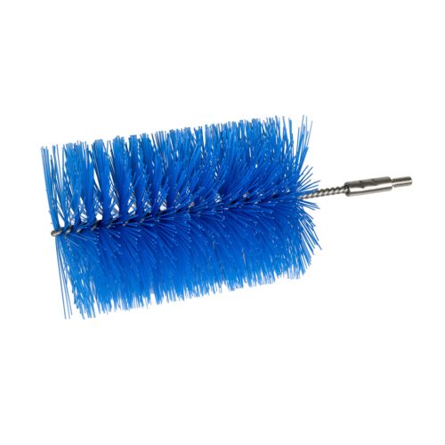 Igeax élelmiszeripari kémcső-, és üvegtisztító kefe fej, átmérő hossz kék 100mm, 23cm,