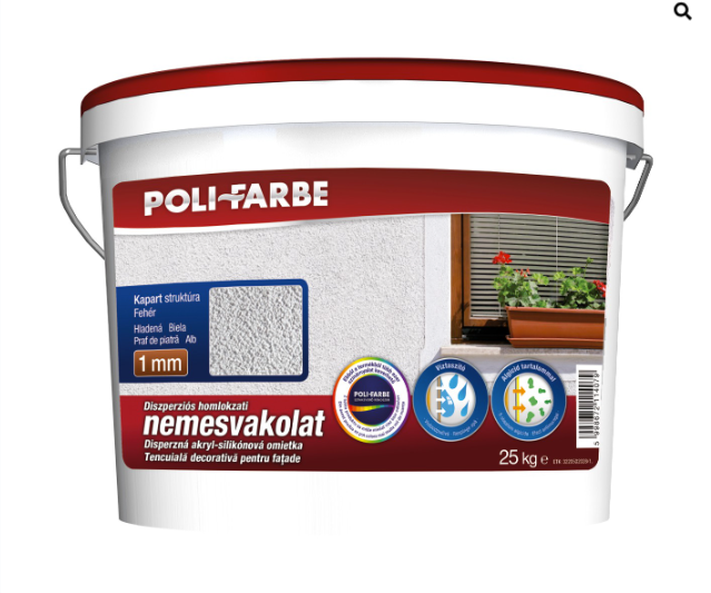 Polifarbe vakolat fehér kap. 1mm (2162) 25kg