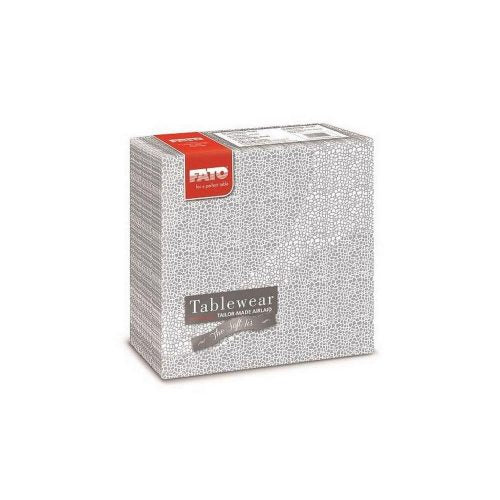 Fato airlaid szalvéta mosaic silver 40x40cm 50 lapos