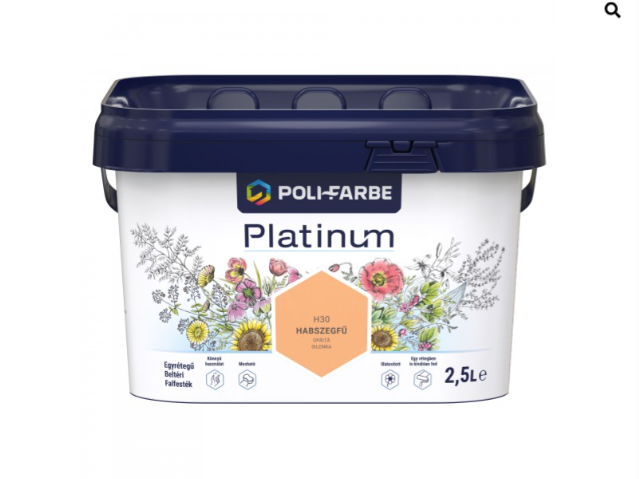 Polifarbe Platinum habszegfű h30 2,5l