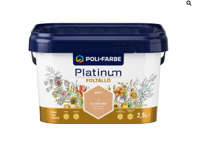 Polifarbe Platinum foltálló izlandi mák i20 2,5l