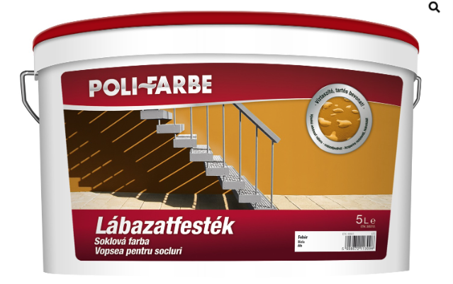 Polifarbe Pf lábazatfesték fehér 5l (3054)