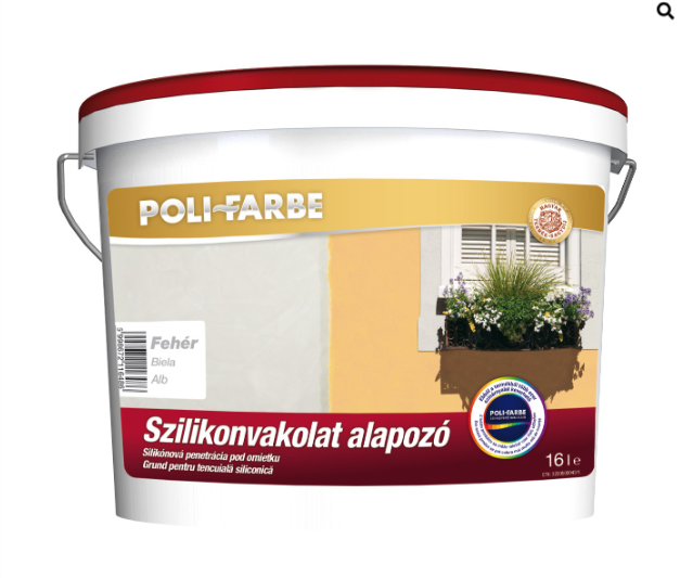 Polifarbe szilikon vak. alapozó feh. (4216sz) 16l