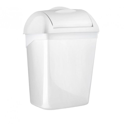 Mar plast falra is szerelhető fehér szemetes, intim tasak gyűjtő 8 l