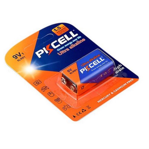 Pkcell alkaline elem 9v 6lr61 1darab