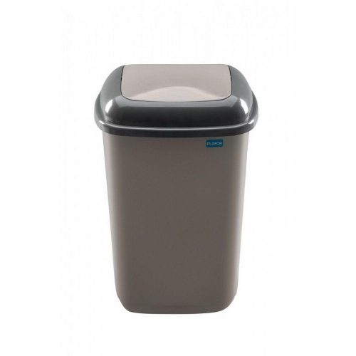 Plafor quatro rugós billenőfedeles szemetes mocca 45l