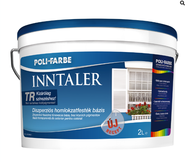 Polifarbe Inntaler diszperziós homlokzatfesték 2 l tr bázis (új recept)