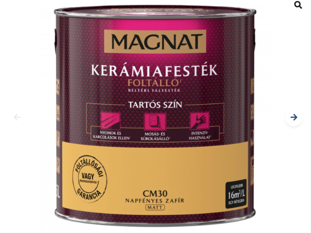 Polifarbe Magnat kerámiafesték napfényes zafír cm30 2,5l