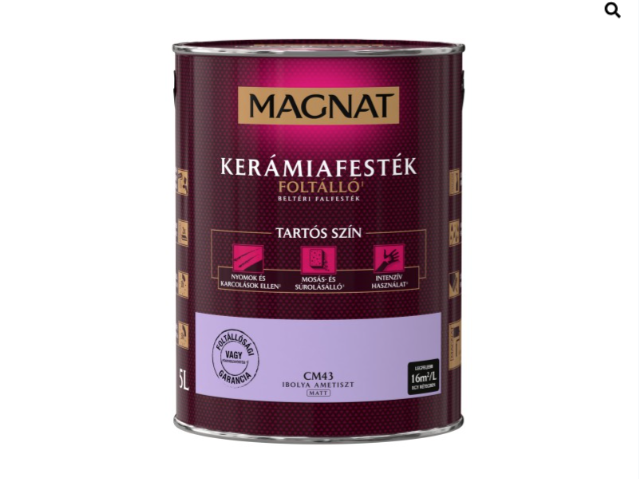 Polifarbe Magnat kerámiafesték ibolya ametiszt cm43 5l