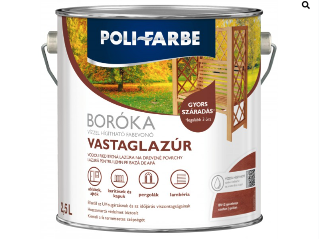 Polifaber Boróka lazúr gesztenye 2,5l