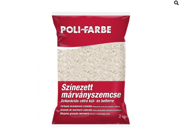 Polifarbe natúr márványszemcse (555) 2kg