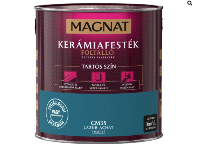 Polifarbe Magnat kerámiafesték lazúr achát cm35 2,5l