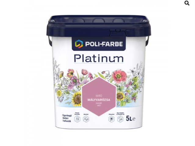 Polifarbe Platinum mályvarózsa m40 5l