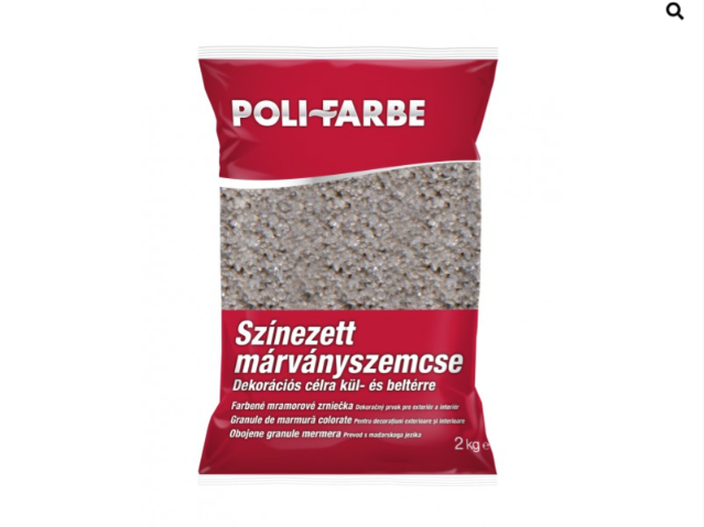 Polifarbe világosszürke márványszemcse (572) 2kg