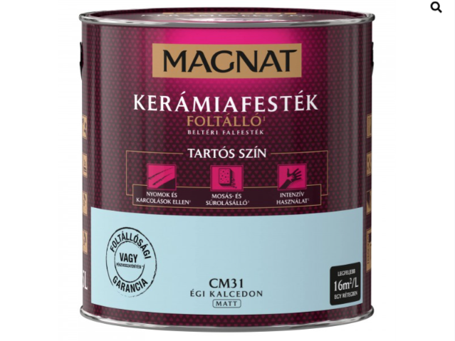 Polifarbe Magnat kerámiafesték égi kalcedon cm31 2,5l