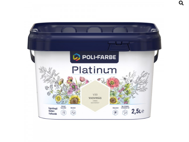Polifarbe Platinum vasvirág v30 2,5l